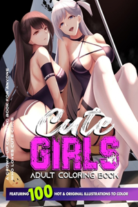 Cute Girls Coloring Book