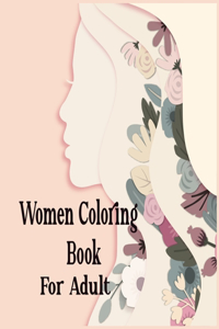 Women Coloring Book For Adult