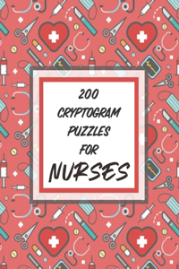 200 Cryptogram Puzzles For Nurses