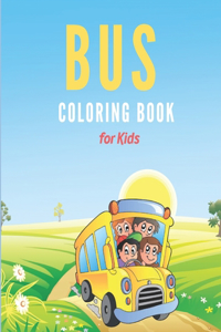 Bus Coloring Book for Kids