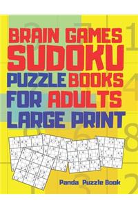 Brain Games Sudoku Puzzle Books For Adults Large Print