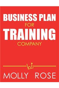 Business Plan For Training Company