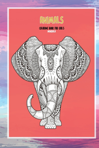 Mandala Coloring Book for Girls - Animals