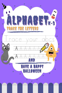 Halloween Alphabet Tracing Book