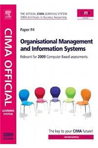 Cima Official Learning System Organisational Management and Information Systems