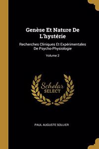 Genèse Et Nature De L'hystérie