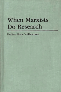 When Marxists Do Research