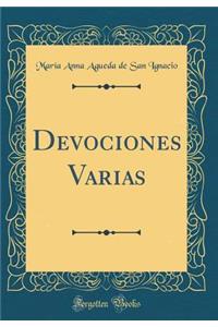 Devociones Varias (Classic Reprint)