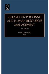 Research in Personnel and Human Resources Management