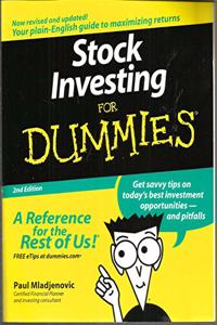 Stock Investing For DummiesÂ®