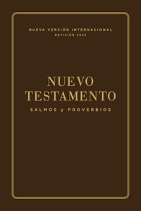 Nvi, Nuevo Testamento de Bolsillo, Con Salmos Y Proverbios, Leatherflex, Café