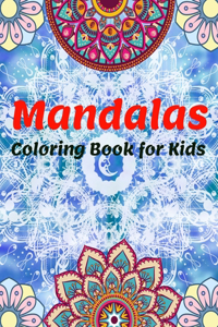 Mandalas Coloring Book For Kids