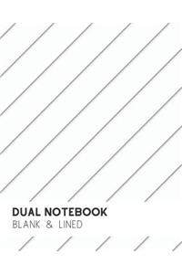 Dual Notebook Blank & Lined
