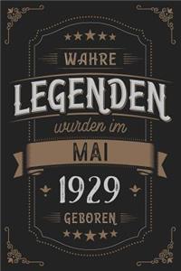 Wahre Legenden wurden im Mai 1929 geboren