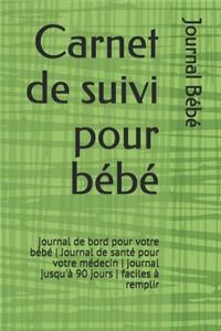 Carnet de suivi pour bébé