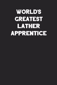 World's Greatest Lather Apprentice