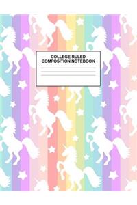 College Ruled Composition Notebook