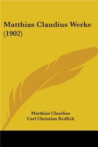 Matthias Claudius Werke (1902)