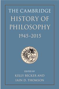 Cambridge History of Philosophy, 1945-2015