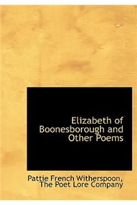 Elizabeth of Boonesborough and Other Poems