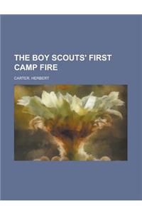 The Boy Scouts' First Camp Fire