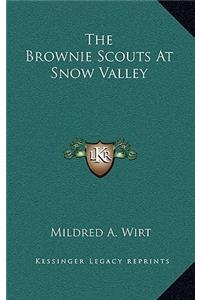 The Brownie Scouts at Snow Valley