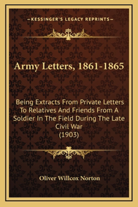 Army Letters, 1861-1865