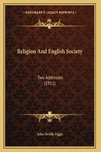 Religion And English Society