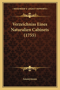 Verzeichniss Eines Naturalien Cabinets (1755)