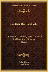 Holz Der Rothbuche