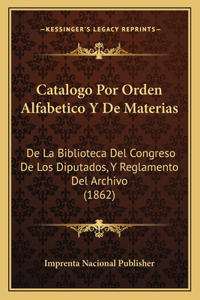 Catalogo Por Orden Alfabetico Y De Materias