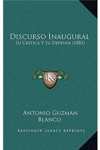 Discurso Inaugural