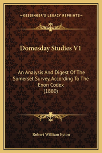 Domesday Studies V1