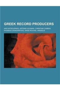 Greek Record Producers