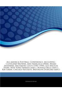 Articles on All-America Football Conference, Including