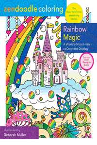 Zendoodle Coloring: Rainbow Magic