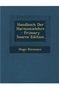 Handbuch Der Harmonielehre