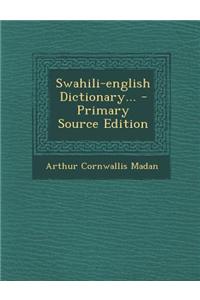 Swahili-English Dictionary...