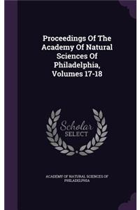 Proceedings of the Academy of Natural Sciences of Philadelphia, Volumes 17-18