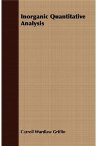 Inorganic Quantitative Analysis