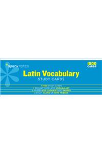 Latin Vocabulary Sparknotes Study Cards