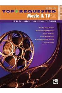 Top-Requested Movie & TV Sheet Music