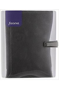 FILOFAX NAPPA A5 ORGANISER BLACK
