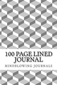 100 Page Lined Journal