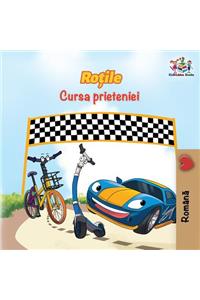 The Wheels The Friendship Race (Romanian Book for Kids)