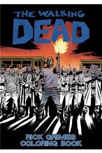 Walking Dead: Rick Grimes Adult Coloring Book