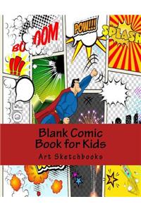 Blank Comic Book for Kids