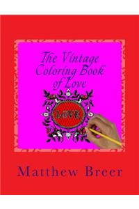 The Vintage Coloring Book of Love