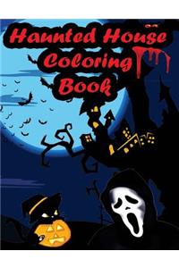 Haunted House Coloring Book