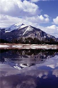 Travel Journal Rocky Mountains Colorado Snow River